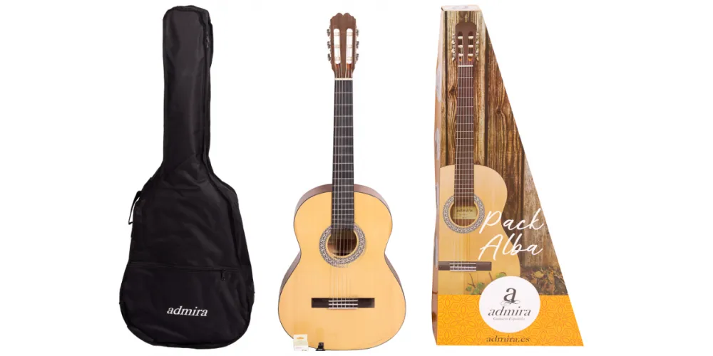 Admira Alba 44 Serie Iniciación Pack De Guitarra Clásica