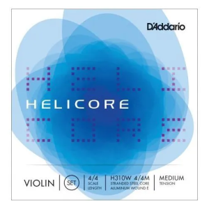 D´addario H310W Helicore Aluminio Cuerdas para violín tensión media
