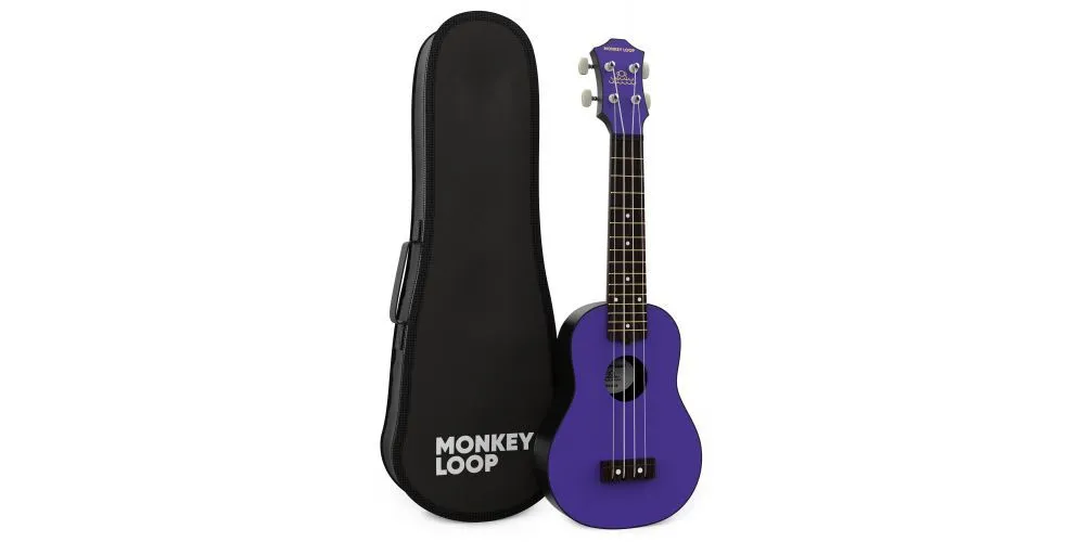 Monkey Loop Gorilla Purple Ukelele Soprano