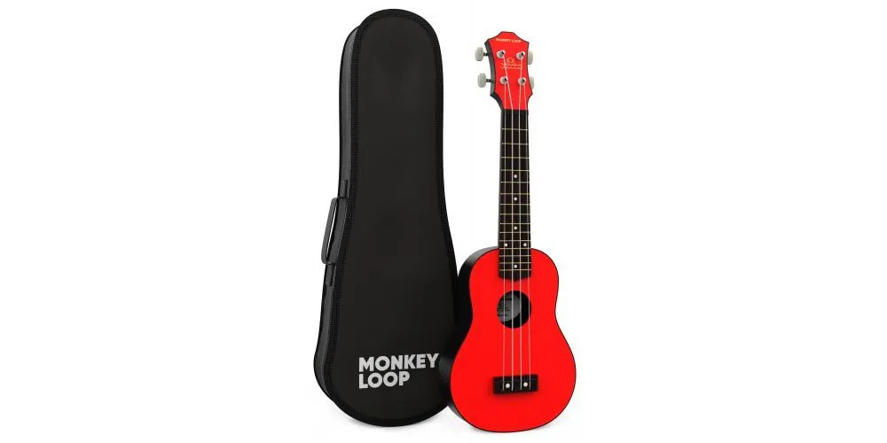 Monkey Loop Gorilla Red Ukelele Soprano