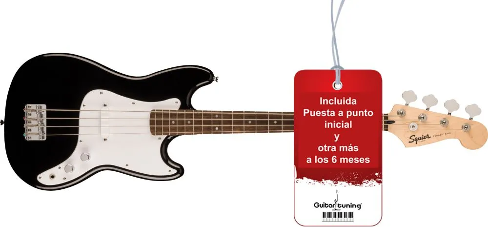 Squier Sonic Bronco Black Bajo Eléctrico