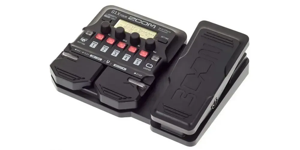 ZOOM G1X Four Pedal Multiefectos con Pedal de Expresión