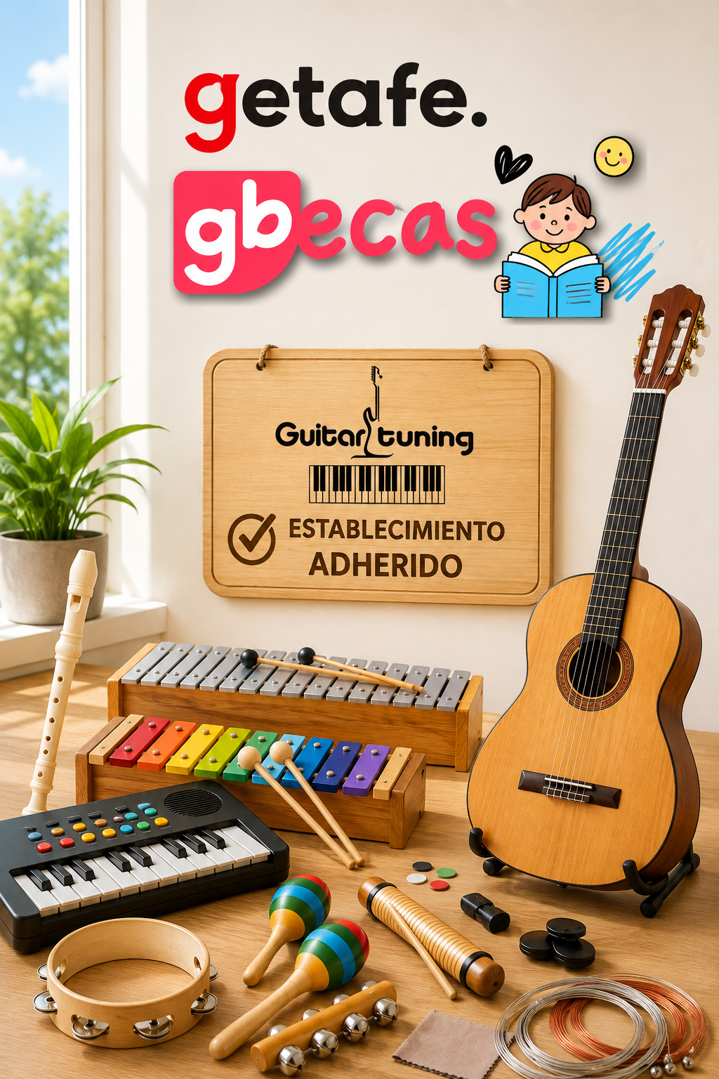 Gbecas Getafe Guitar Tuning