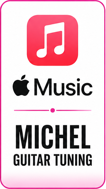 apple music michel guitar tuning