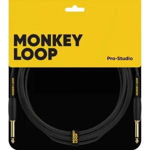 monkey loop pro studio series s s 3m cable profesional guitarra bajo packaging (1)