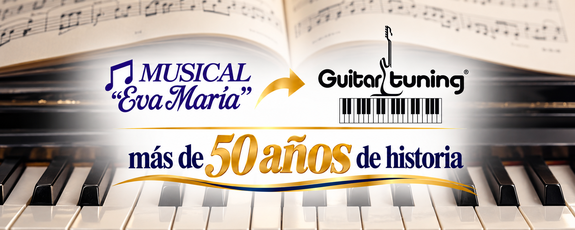 de Musical Eva María a Guitar Tuning Más de 50 años de historia musical